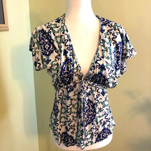 Nieves Lavi silk top - Picture 1 of 7